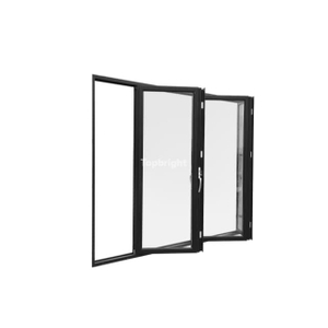 Puerta plegable con rotura de puente térmico y bisagras ocultas TB80