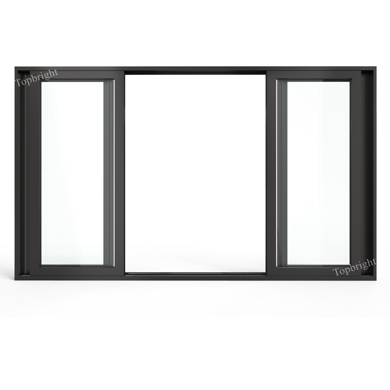 Sistema de puertas corredizas con panel de riel TP135-102