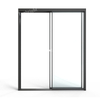 Puerta Corredera Doble Cristal Doble Rotura Térmica 2 Hojas TP16