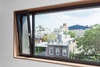 Ventana inclinable y giratoria abatible de vidrio para edificio residencial comercial TP-W-Tt002