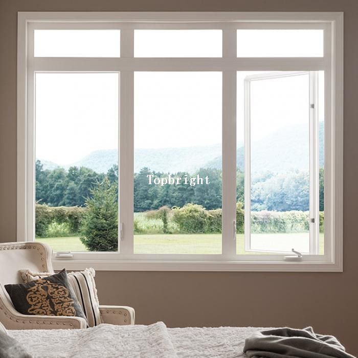 Ventanas abatibles Hurricane Impact French para Villa Home TP-W-CM010