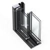 Puerta Corredera Doble Cristal Doble Rotura Térmica 2 Hojas TP16